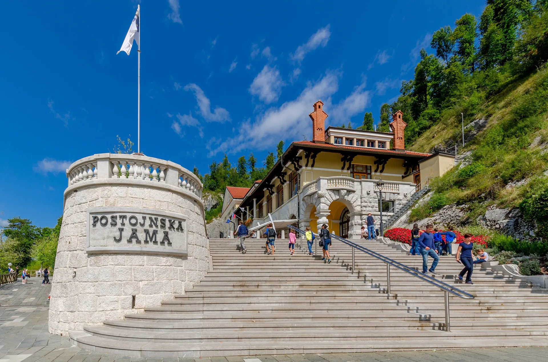 Postojna cave entrance
