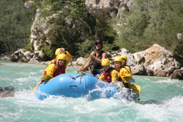 family rafting Kobarid Tolmin