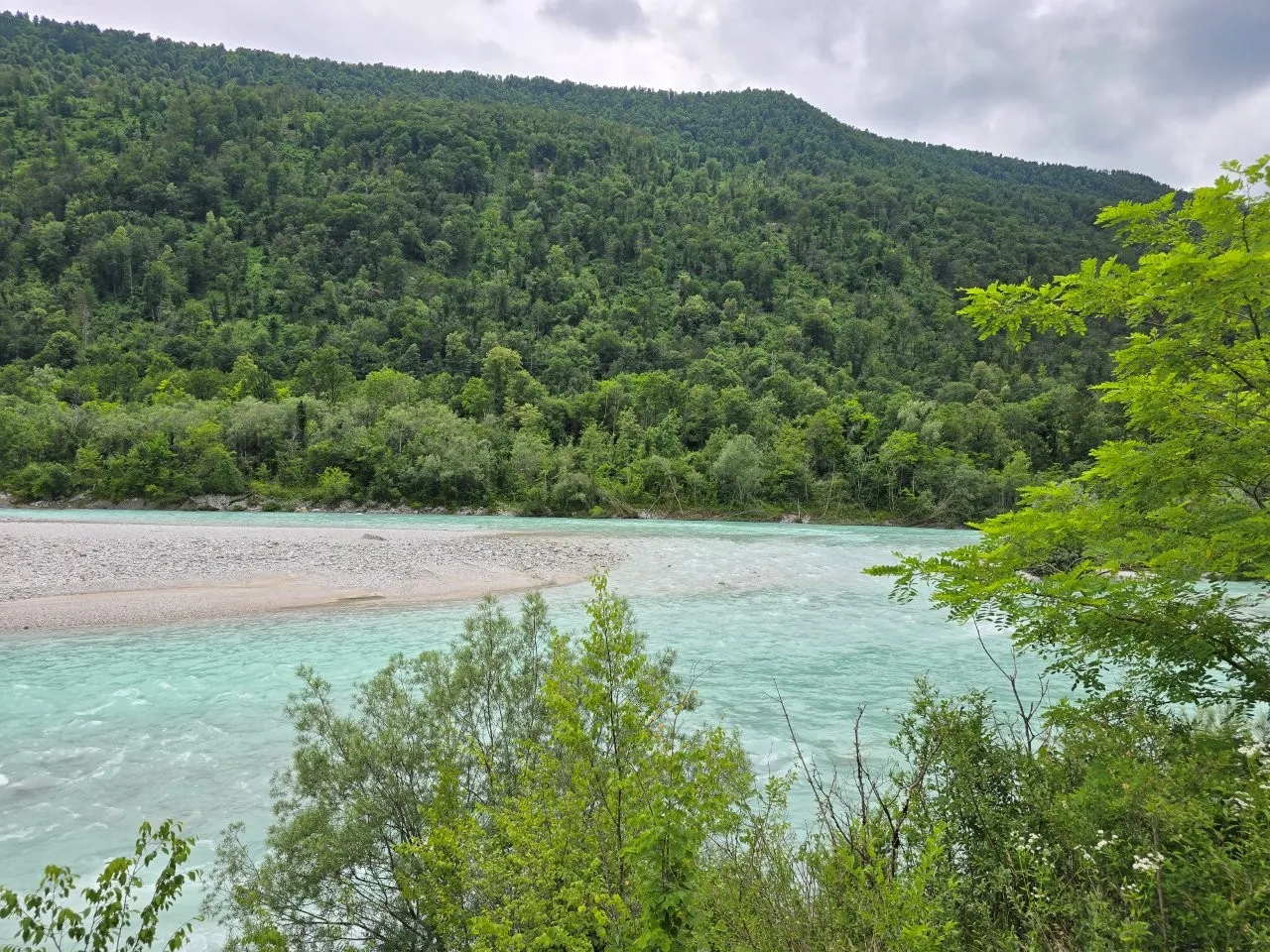 soca river in soca valley