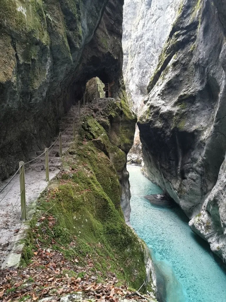 Tolmin gorges slovenia