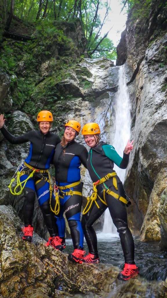 Canyoning Soca experience